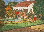 Jozsef Rippl-Ronai, Manor-house at Kortvelyes